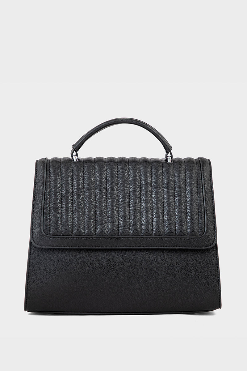 Flap Shoulder Bags BH0093-Black