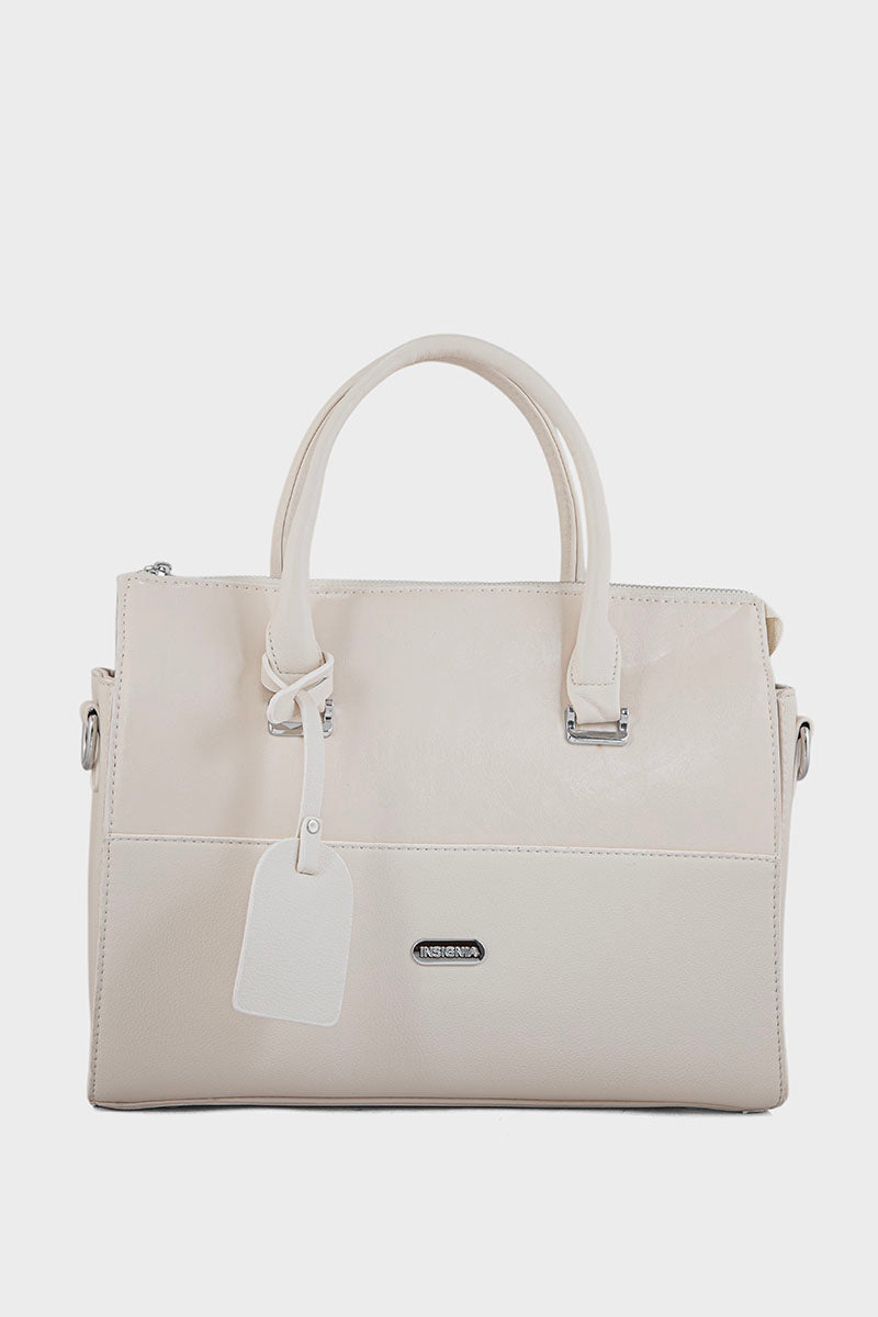 Top Handle Hand Bags BH0105-Beige