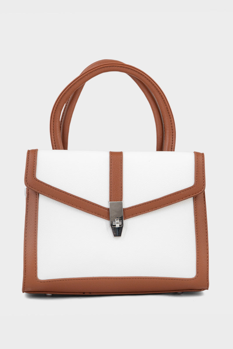 Top Handle Hand Bags BH0100-Brown