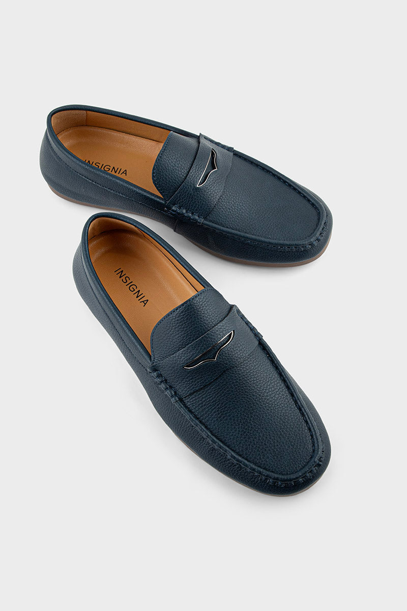 Men Casual Driving Mocs MC4025-Navy