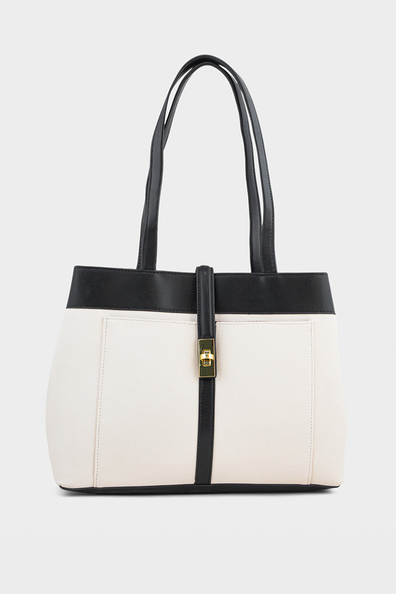 Black Tote Hand Bags BS2128