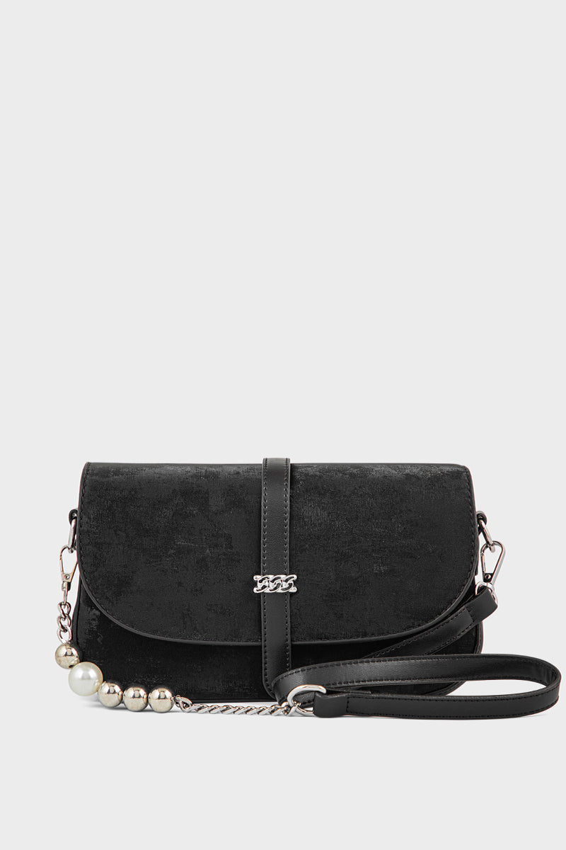 Flap Shoulder Bags BS2133 Black