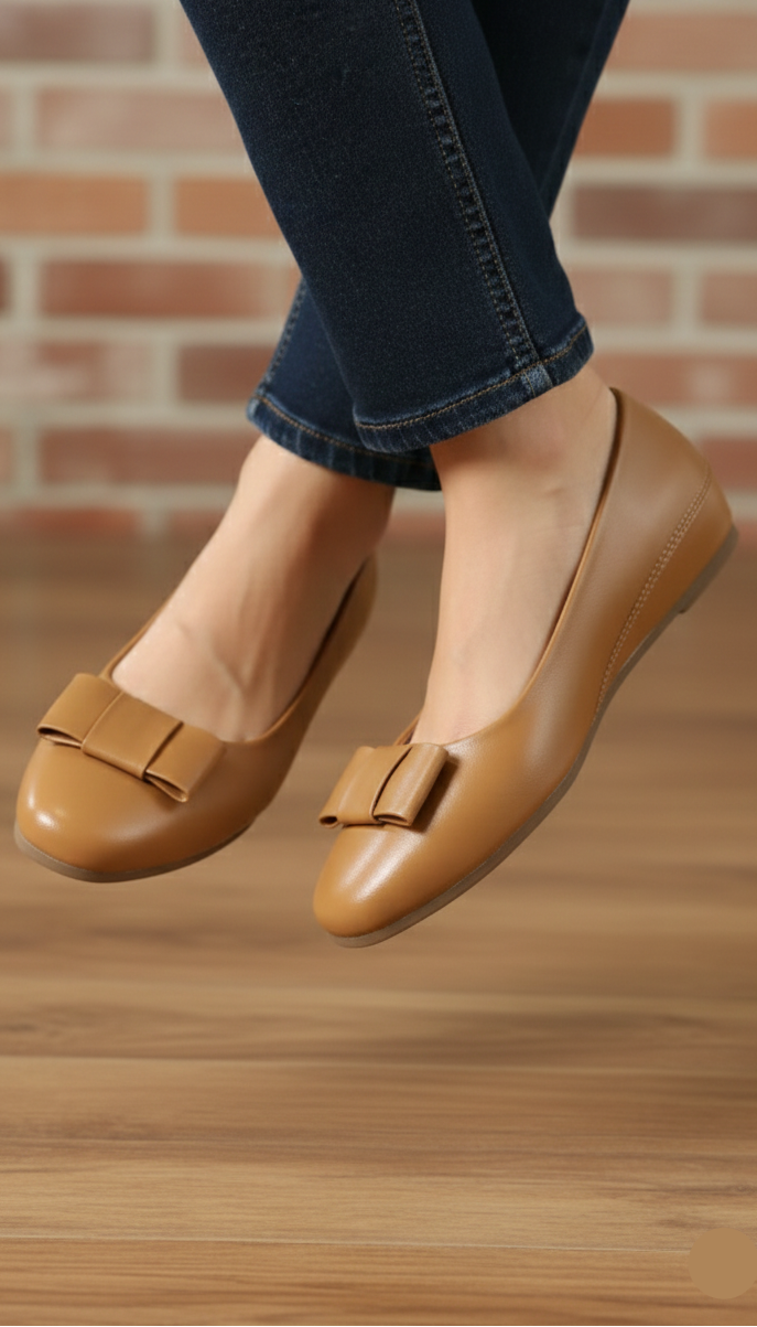 Formal Court Shoes IF5052-Tan | Stylish Footwear