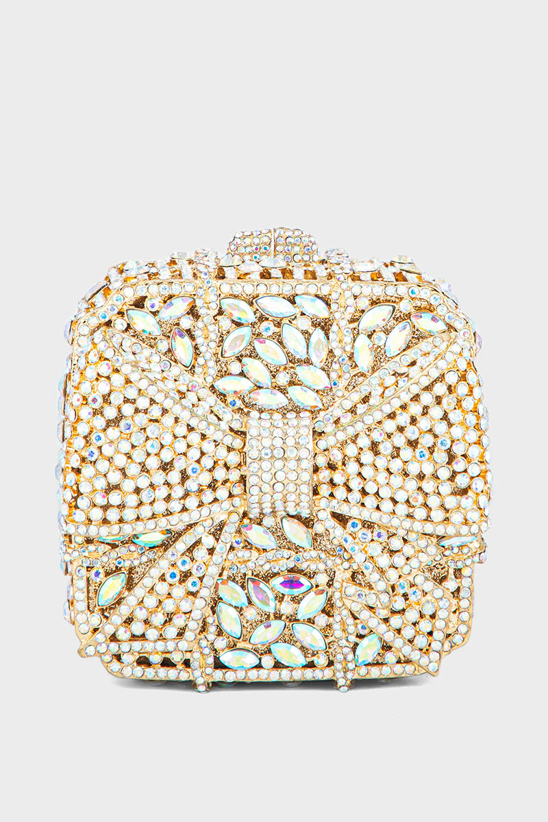 Party Wear Clutch Champagne