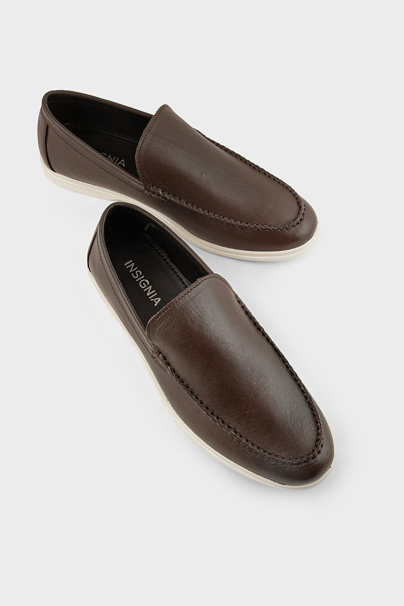 Buy Men Formal Loafers MF7048-Coffee Online Shoes