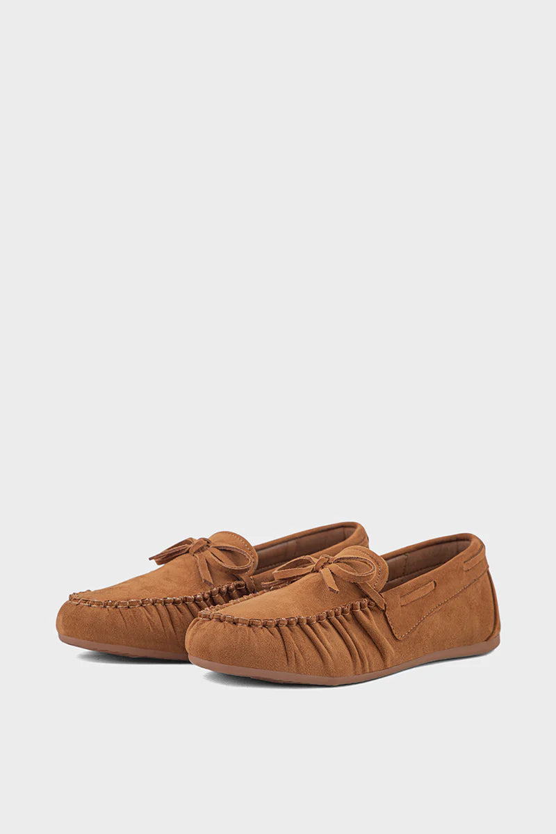 Bulk Comfort Moccasin IK7025 Camel Stylish Shoes