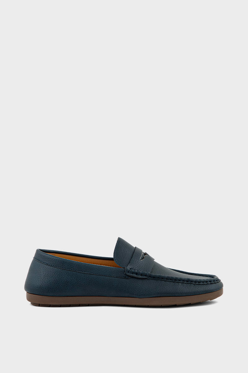Men Casual Driving Mocs MC4025-Navy