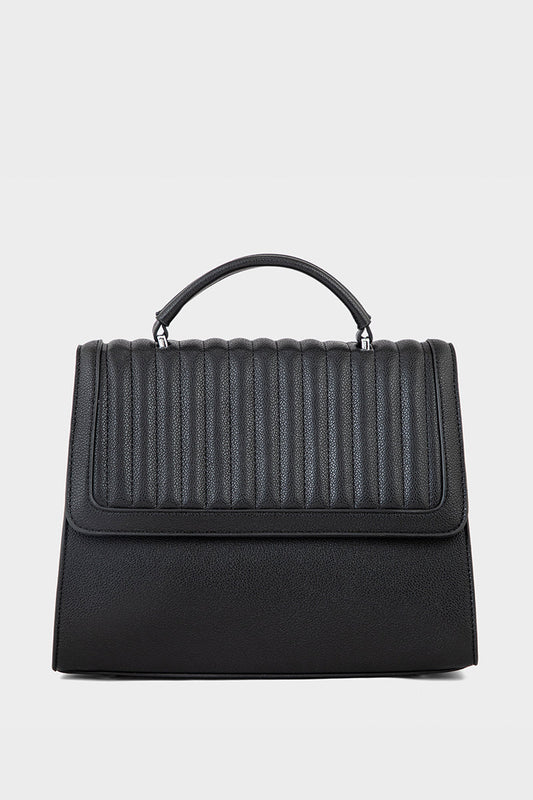 Flap Shoulder Bags BH0093-Black