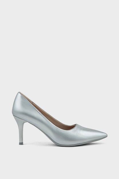 Party Wear Court Shoes IP5014-Silver