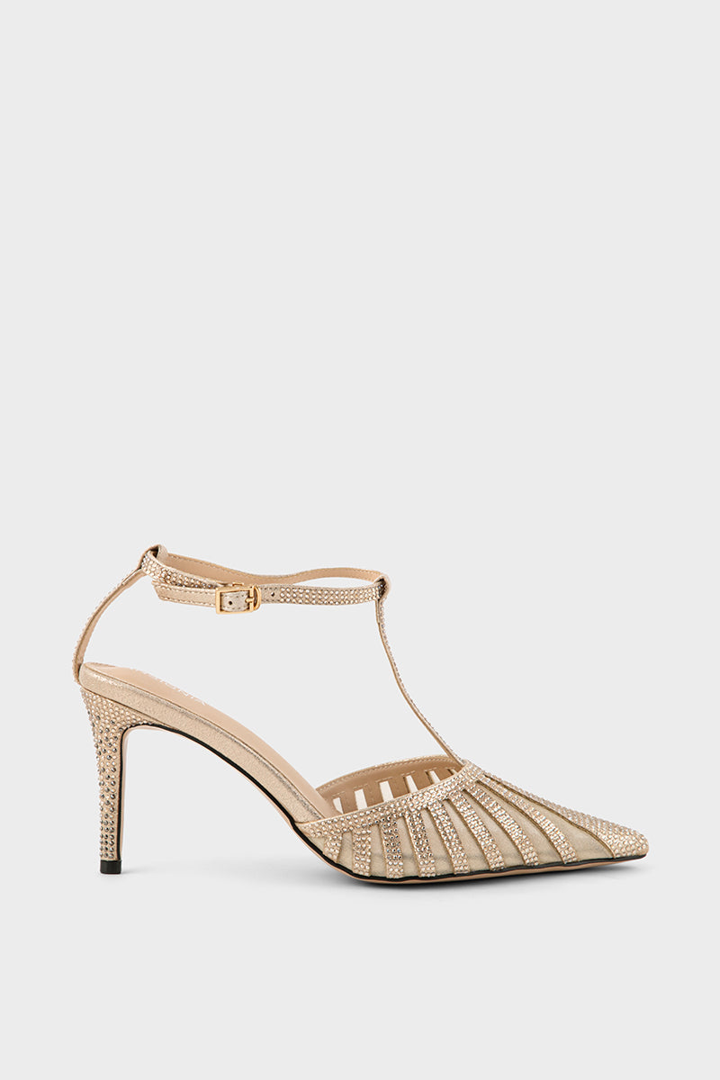 Party Wear Sling Back IP4026-Gold