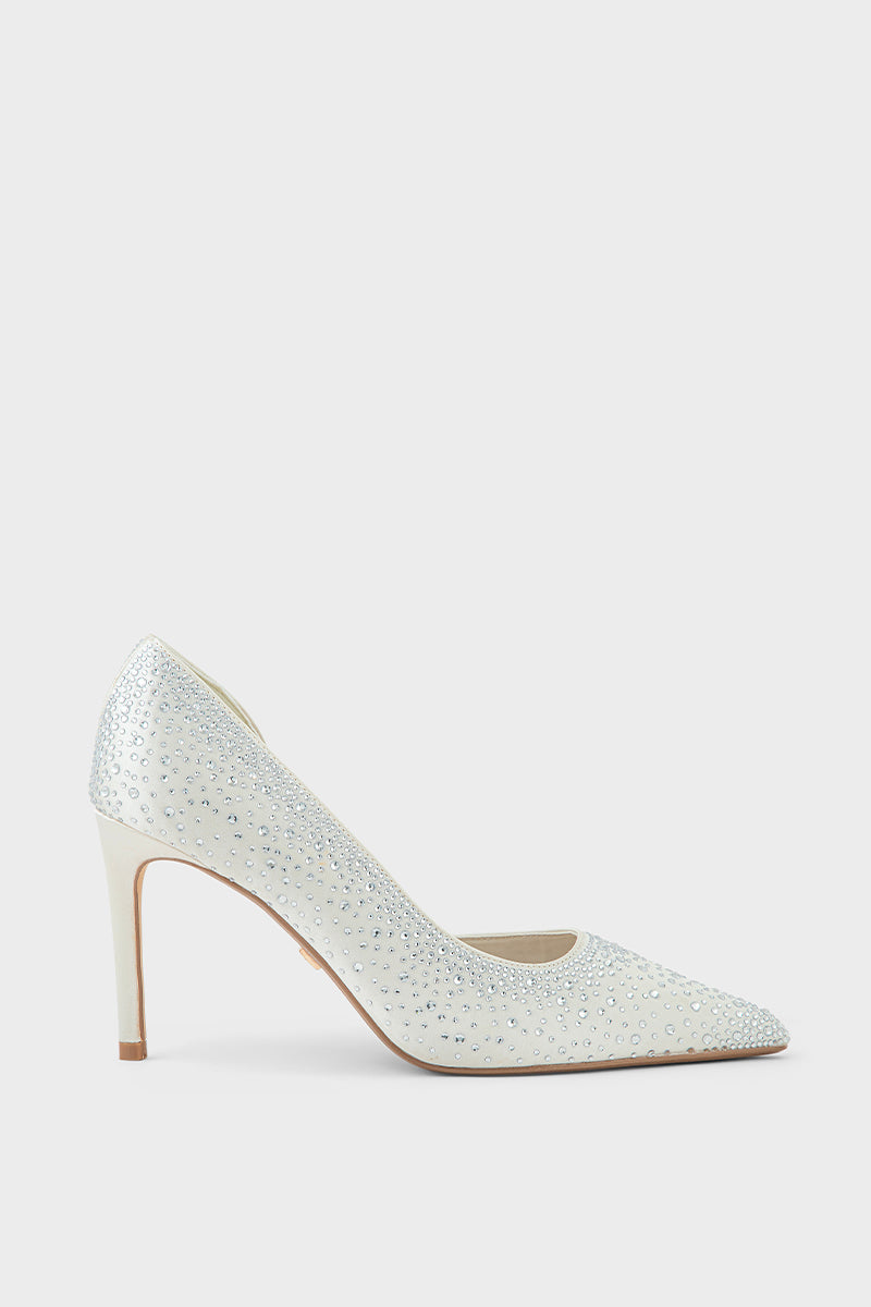 Pary Wear Court Shoes IP5018-Off White