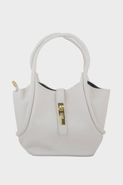 Tote Hand Bags BS2214-White