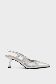 Pary Wear Sling Back IP4022-Silver