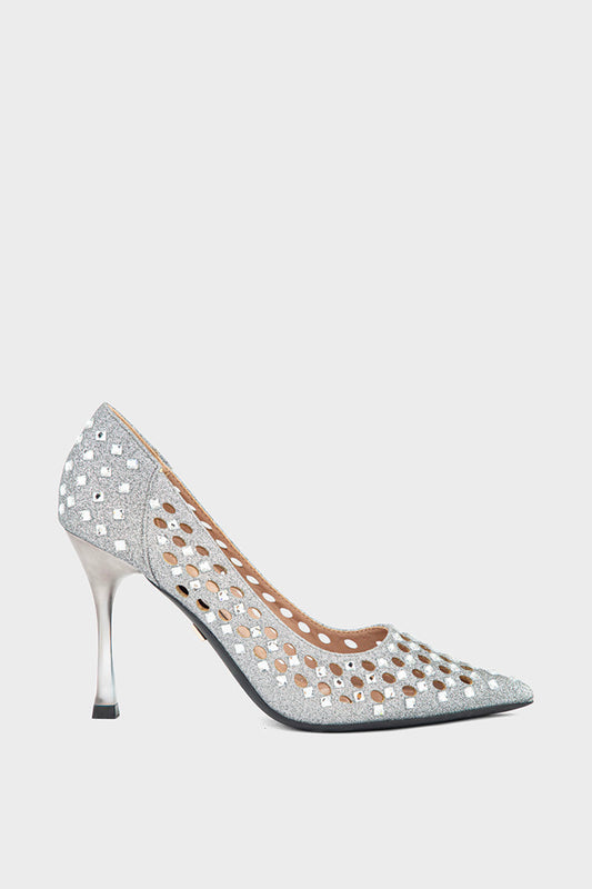 Party Wear-Court Shoes-IP5015-Grey