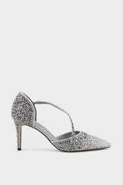 Party Wear Court Shoes IP5019-Silver