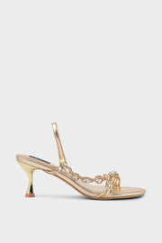 Party Wear Sandal IP2054-Gold