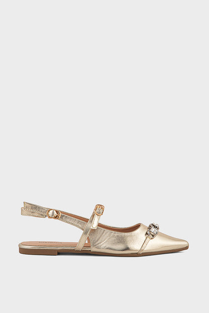 Formal Sling Back IF4054-Dull Gold