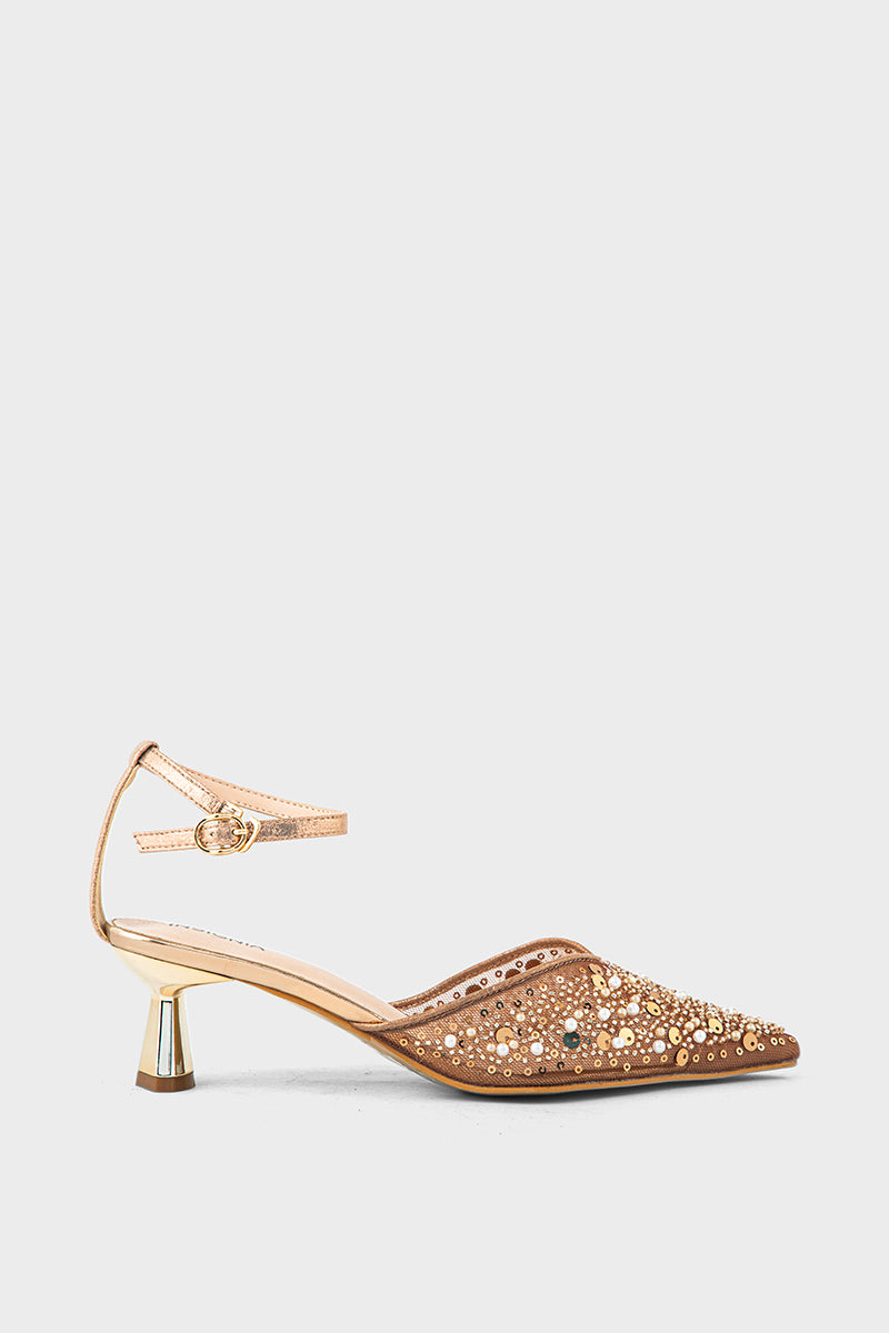 Party Wear Sling Back IP4021-Copper