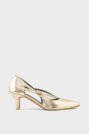 Party Wear Court Shoes IP5028-Gold