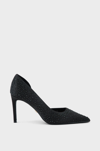 Party Wear Court Shoes IP5018-Black