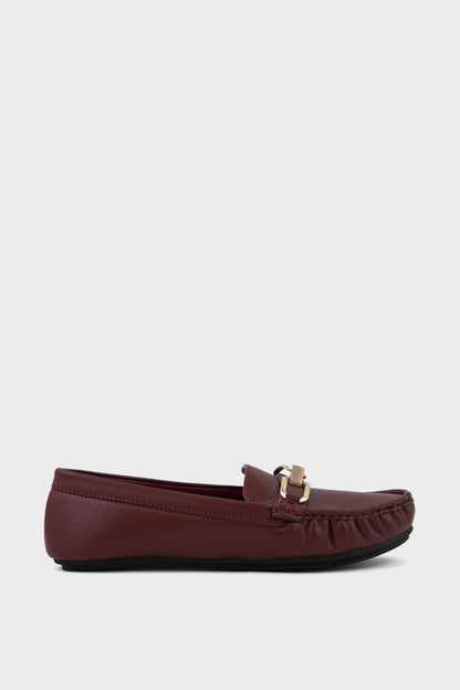 Comfort Moccasin IK7035-Maroon