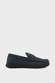 Men Casual Driving Mocs MC4027-Navy