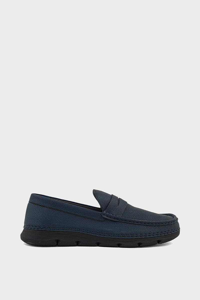 Men Casual Driving Mocs MC4027-Navy