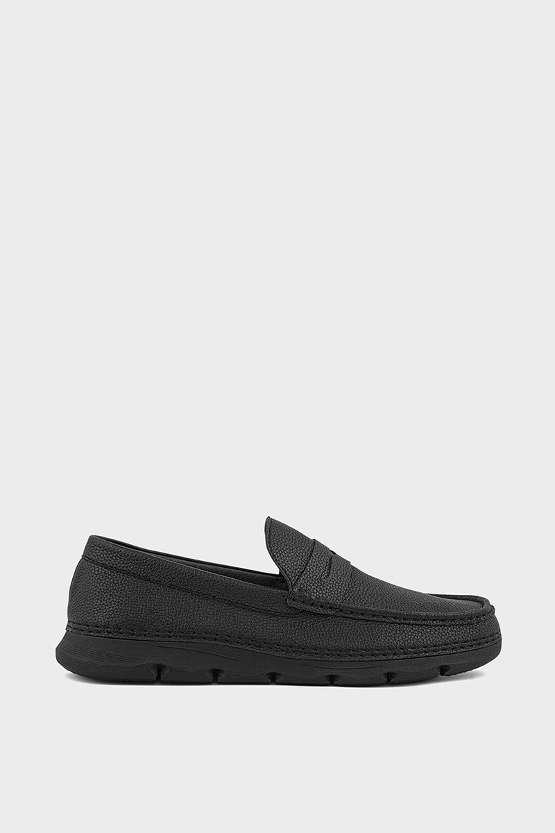 Men Casual Driving Mocs MC4027-Black