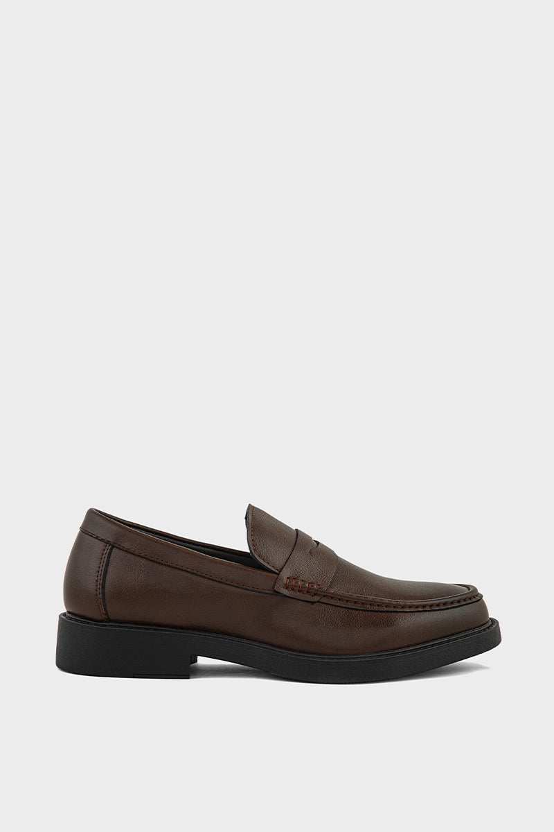 Men Formal Loafers MF7032-Coffee