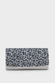 Party Wear Clutch BK4123-Silver
