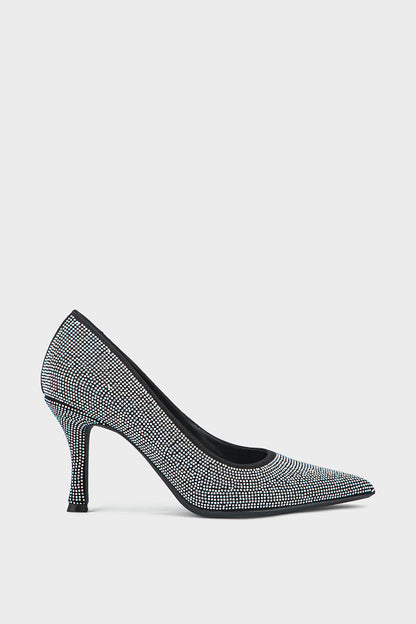 Party Wear Court Shoes IP5022-Black