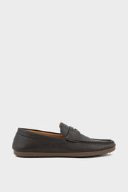 Men Casual Driving Mocs MC4025-Coffee