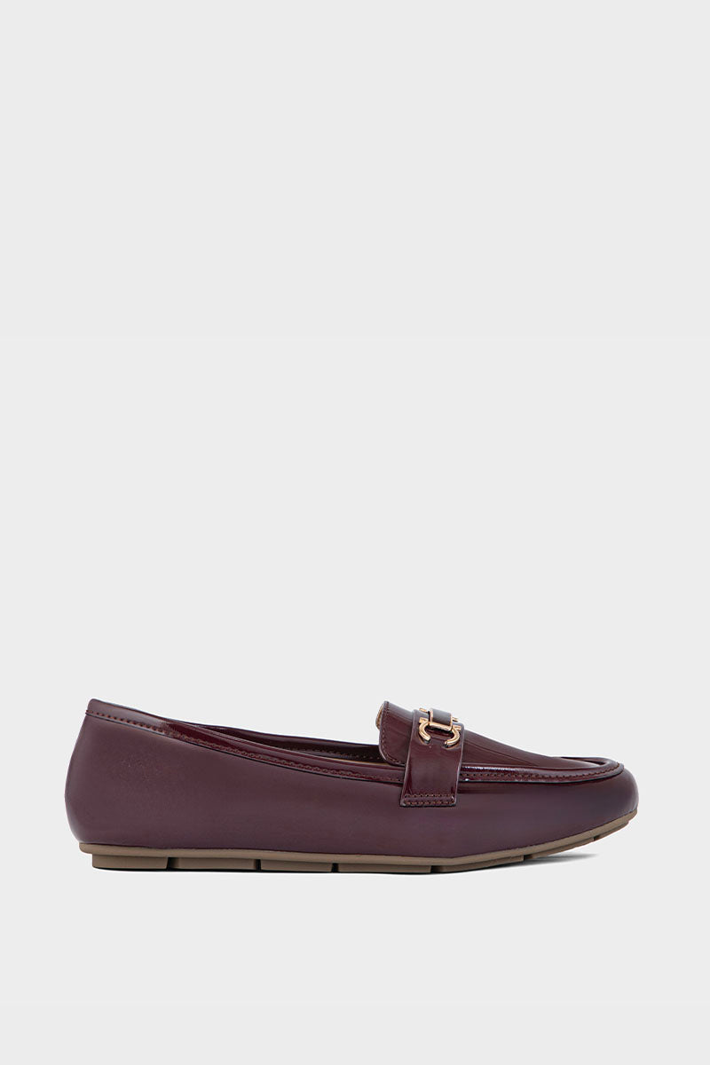 Formal Moccasin IK7033-Maroon