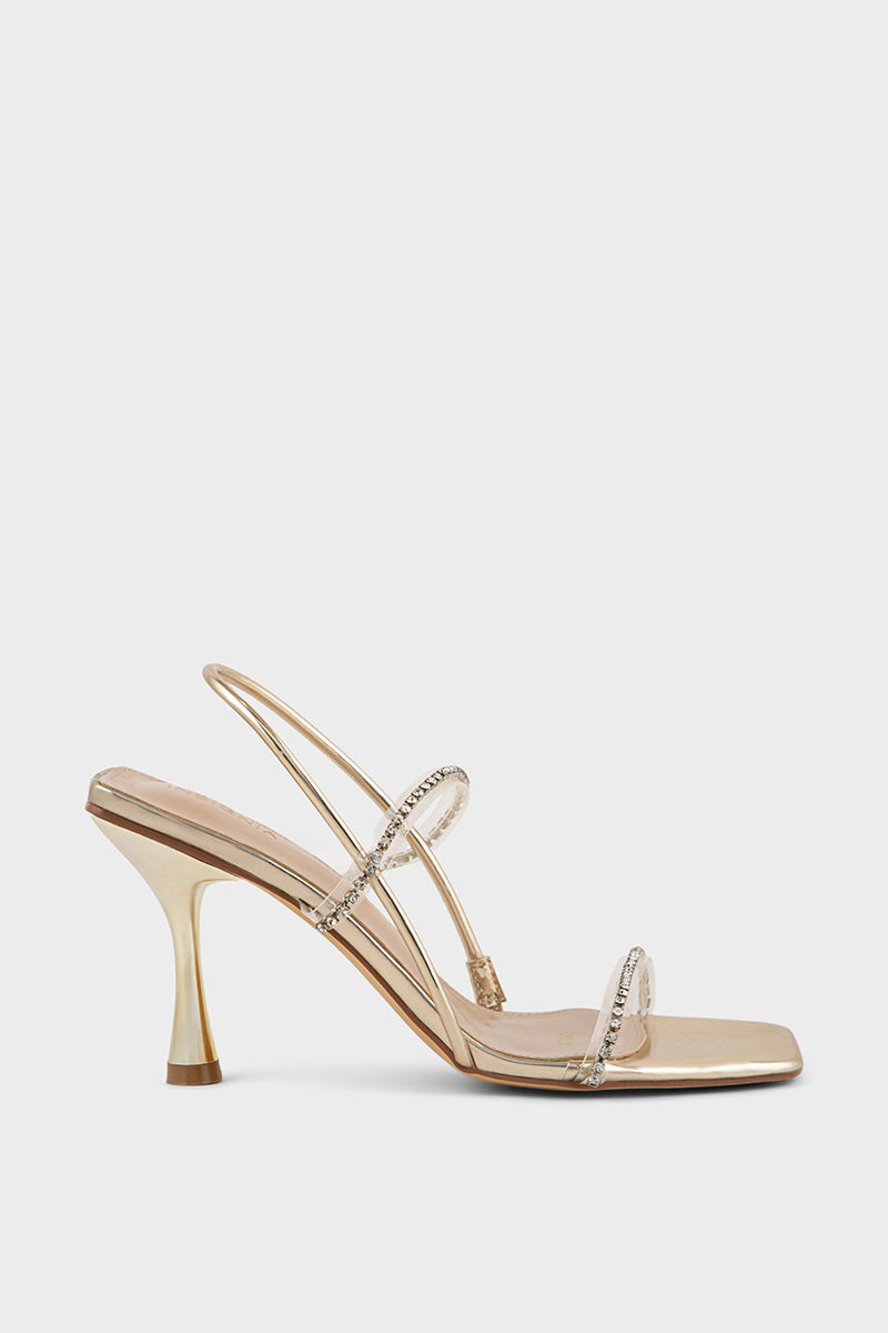 Party Wear Sandal IP2055-Gold