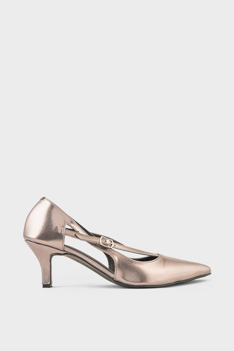 Party Wear Court Shoes IP5028-Pewter