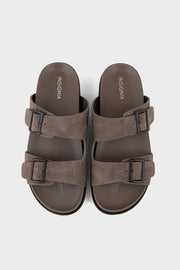 Men Casual Slip On MO1026-Coffee