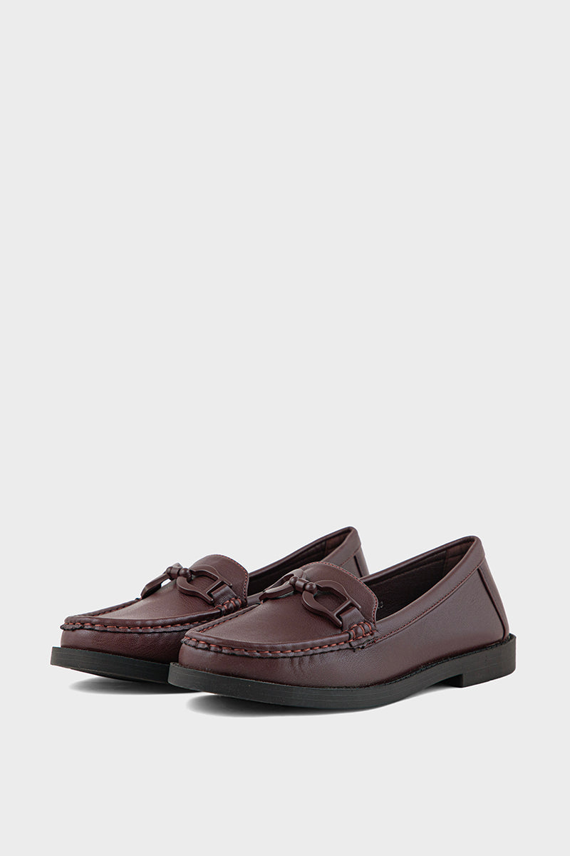 Comfort Moccasin IK7031-Maroon