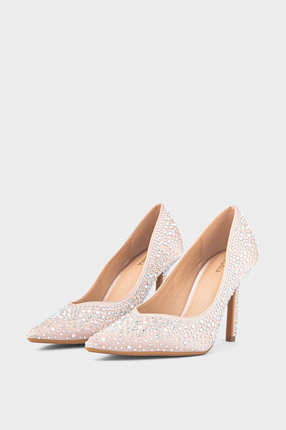 Party Wear Court Shoes IP5021-Beige