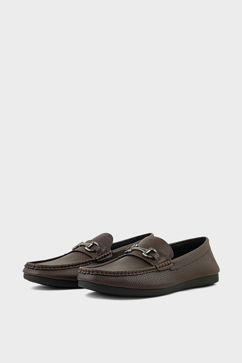 Men Casual Driving Mocs MC4024-Coffee