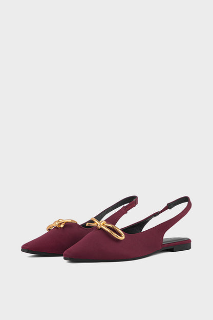 Formal Sling Back IF4055-Maroon