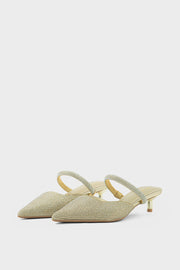 Party Wear Mule IP8510-Gold
