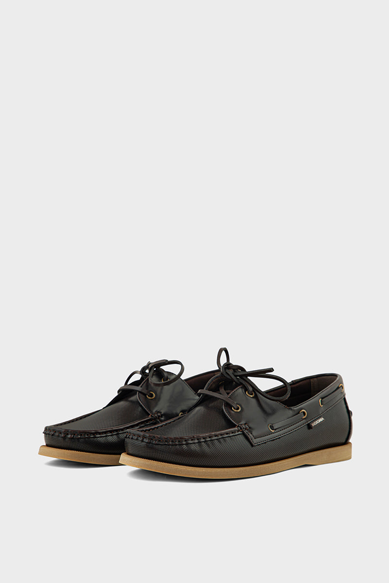 Men Casual Driving Mocs MC4026-Coffee