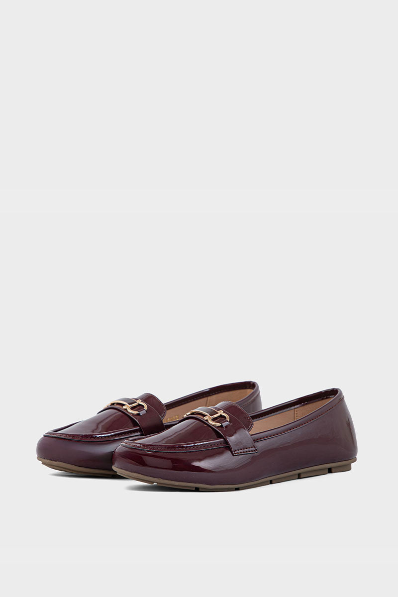 Formal Moccasin IK7033-Maroon