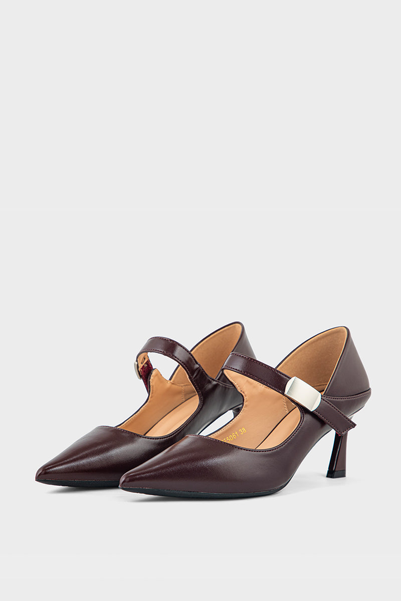 Formal Court Shoes IF5061-Maroon