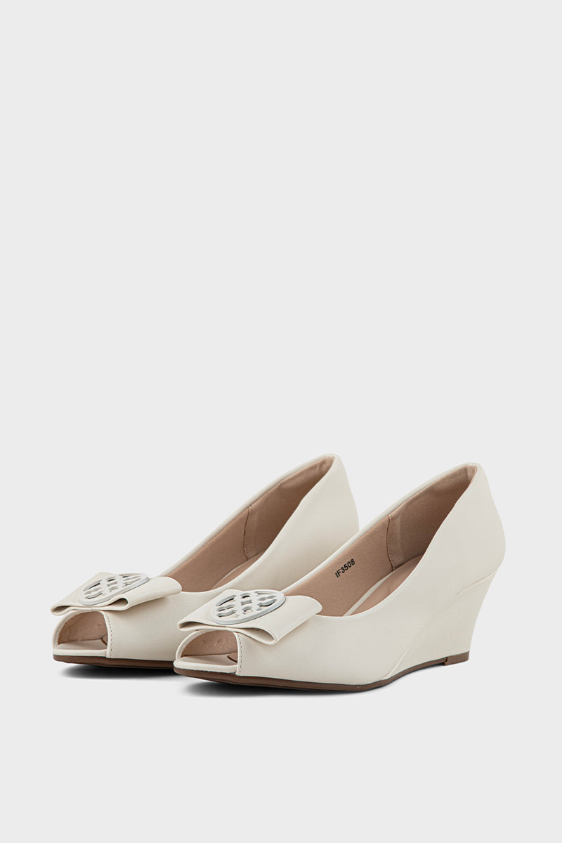 Formal Peep Toes IF3508-Ivory