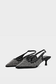 Party Wear Sling Back IP4020-Black