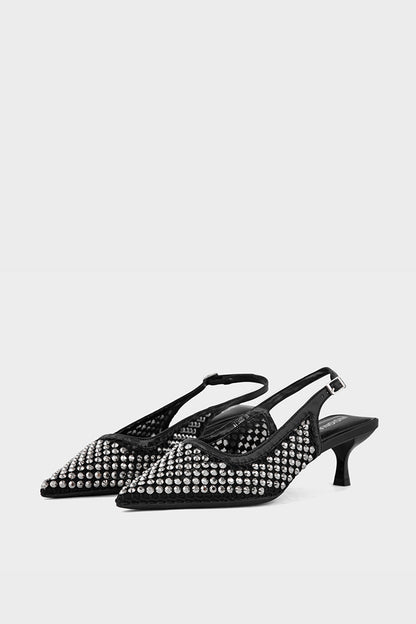 Party Wear Sling Back IP4020-Black