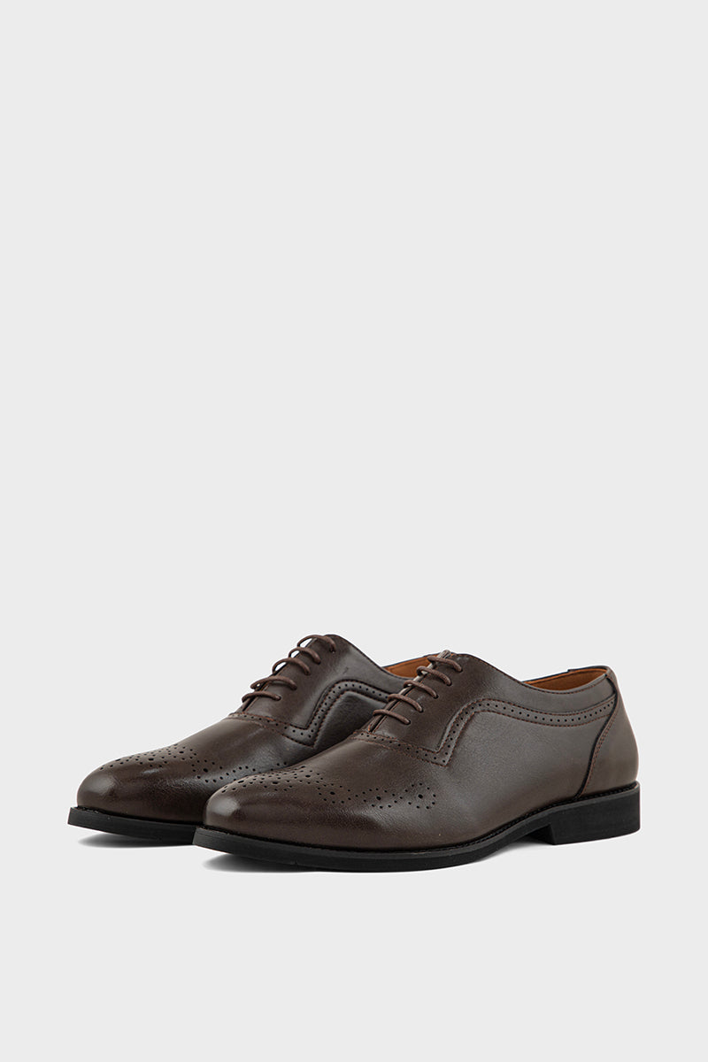 Men Formal Oxford MF8006-Brown