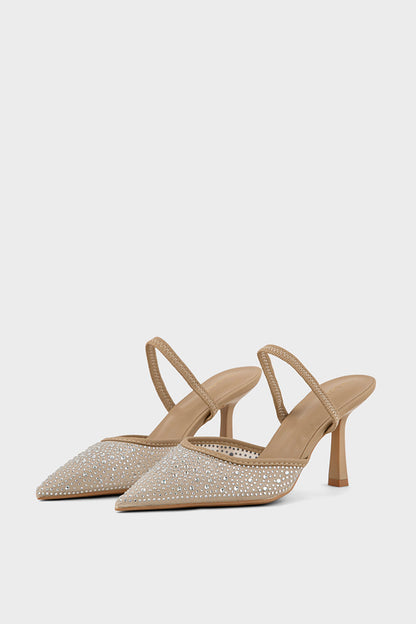 Party Wear Sling Back IP4028-Beige
