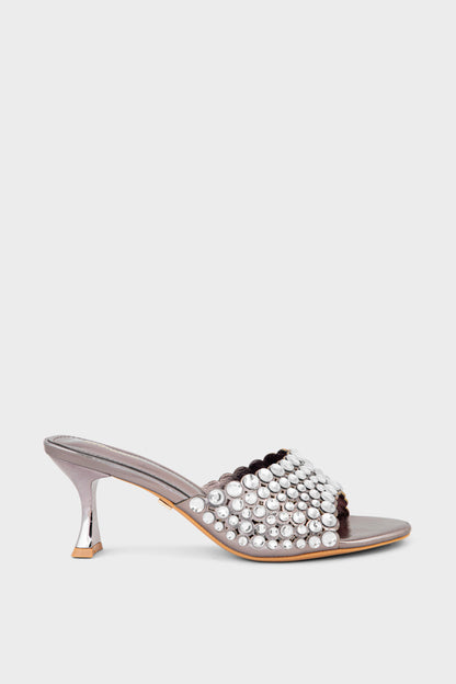 Party Wear Slip On IP0103-Pewter